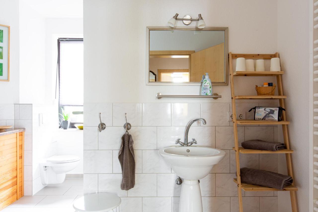 Ferienwohnung Am Auensee ライプツィヒ エクステリア 写真